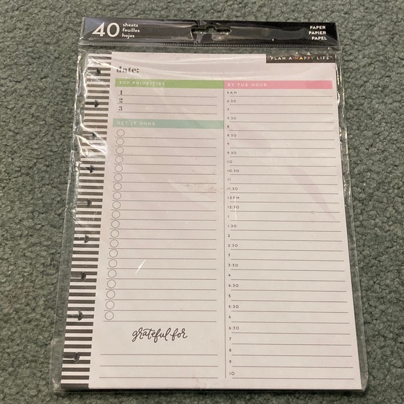 Happy Planner Classic Filler Paper - Picture 1 of 2